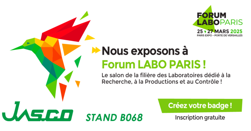 Stand JASCO Forum labo 2025